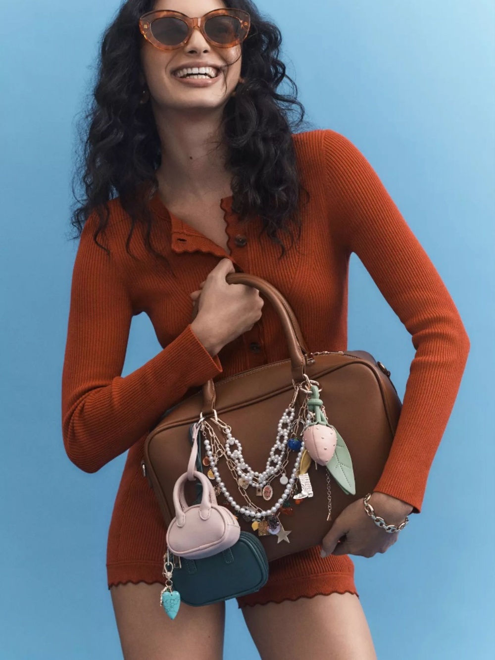 🤎 Melie Bianco Natasha Travel Bag Set – Brown 🤎 - Picture 5 of 7